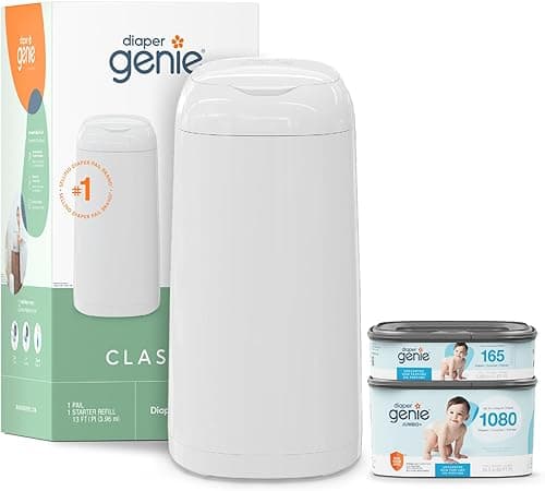 Diaper Genie Signature Pail - Odor Control System