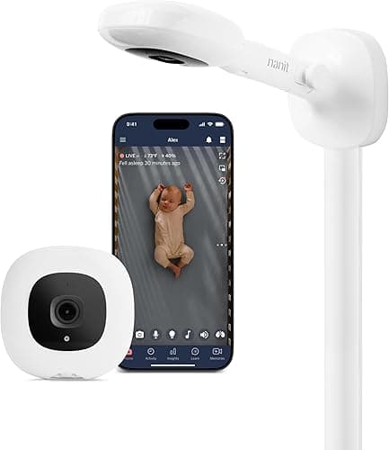 Nanit Pro Smart Baby Monitor & Wall Mount Camera