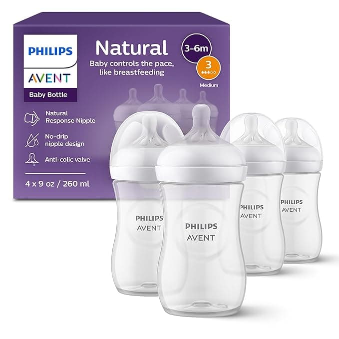 Philips Avent Natural Glass Baby Bottles